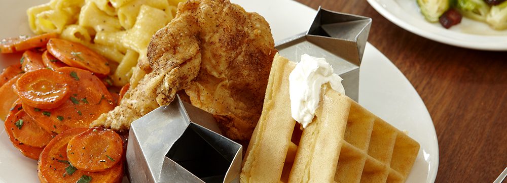 A Perfect Mix: Founding Farmers Chicken & Waffles
