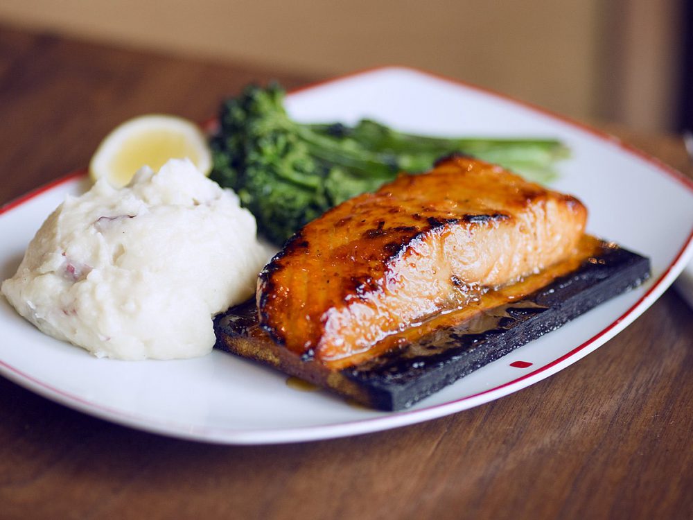 The Family Secret to Our Glazed Cedar Plank Salmon