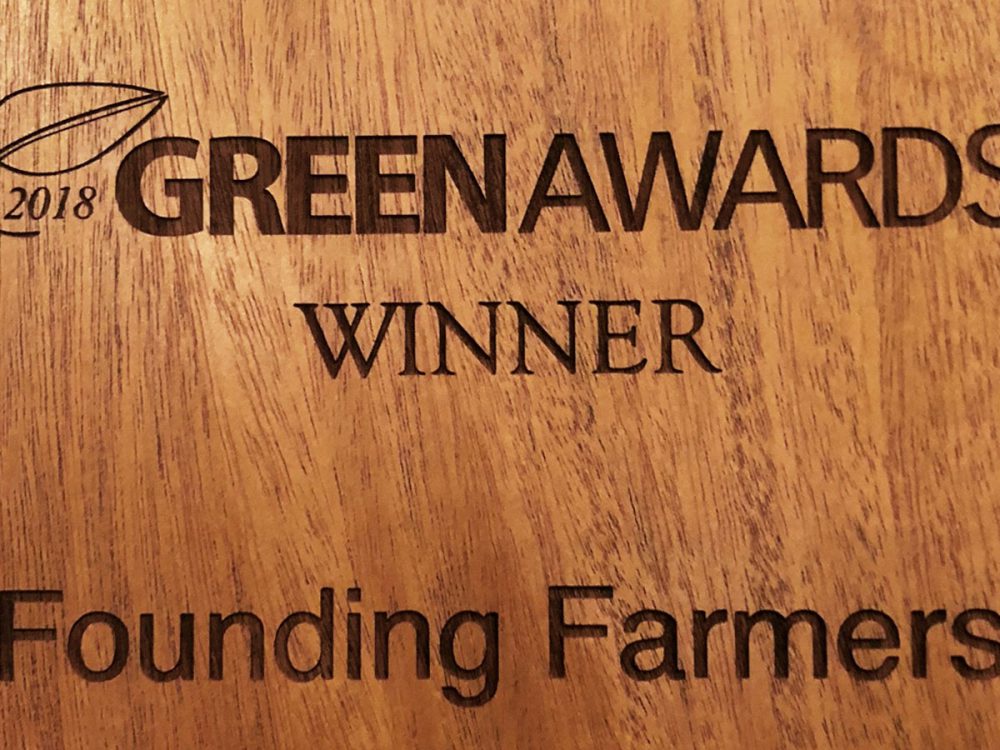 MoCo’s Founding Farmers Wins Green Business Award