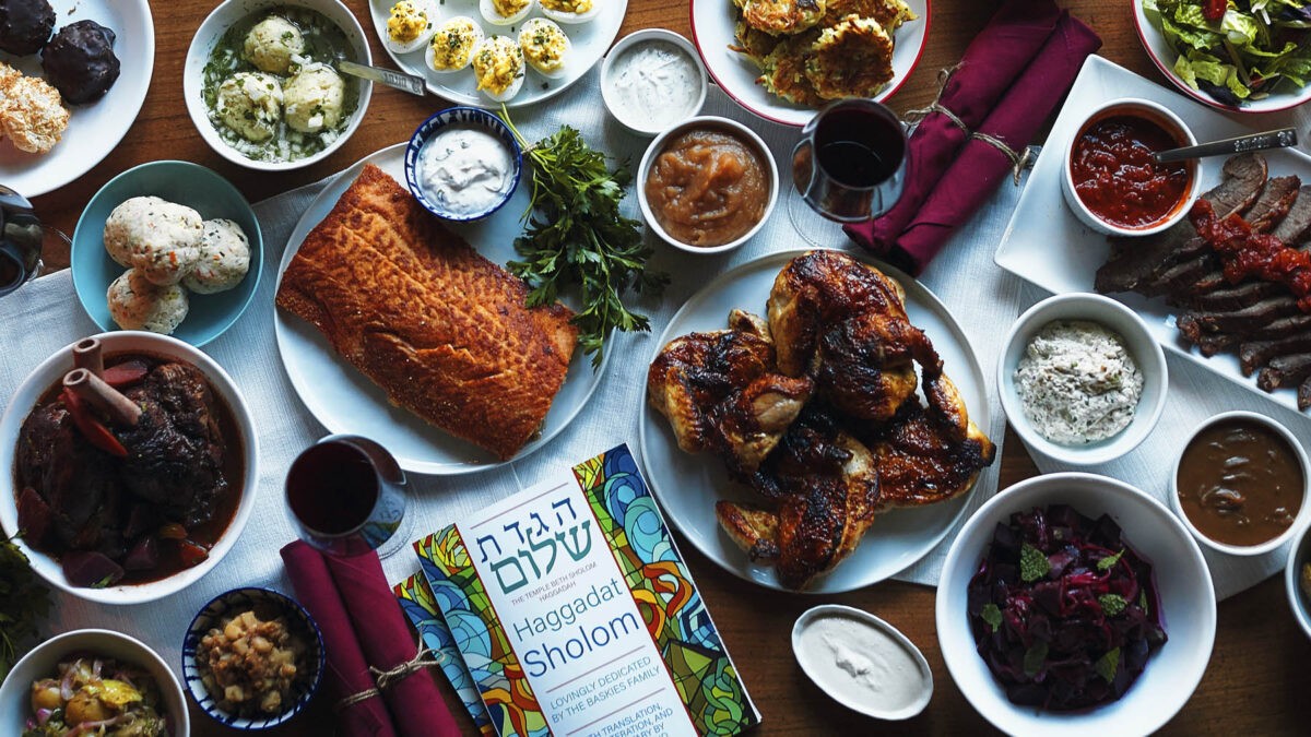 Passover at Home meal, passover seder meal, passover to go
