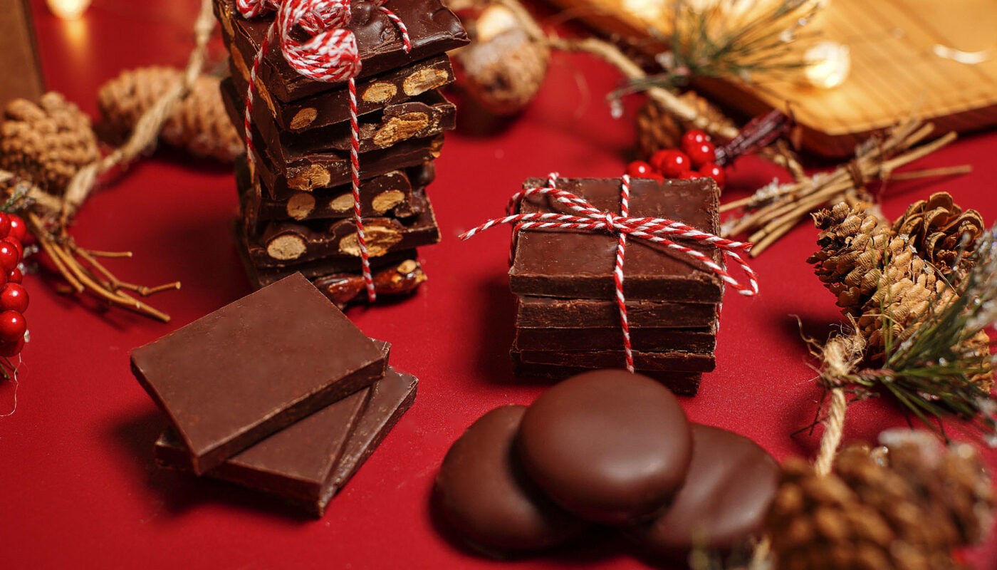 Gift scratch-made chocolates for the holidays