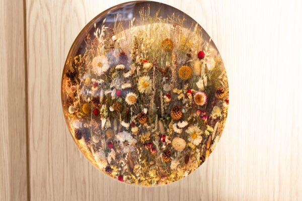 Haley Bienie, floral preservation artist